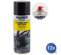 12x SILICONE MULTIUSO MAURER SPRAY ML 400