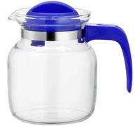 12x SIMAX Resistenti Al Fuoco Bricco IN Vetro " Matura " Borosilicato Blu Caffè