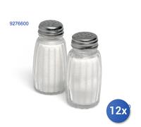 12x Spargisale In Vetro Tappo inox Crazystock Selection