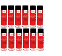 12x Spray 500ml Cs KS-550 Protezione Sottoscocca Nero Bitum Lackpoint Vernice