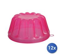 12x Stampi Budino Moplen Medio Art 225 Cosmoplast