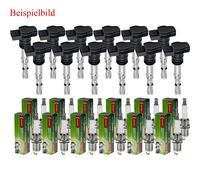 12x Stellox Bobina di Accensione + Denso Candela per Alpina B7 E65