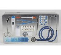 12x Stoccaggio 3D First Aid Metallo Coperchio Vaso Scatola Contenitore Riso