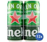 12x Stock Heineken Birra Lattina 33X2