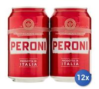 12x Stock Peroni Birra Lattina 33X2