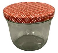 12x Sturz-Glas " Cucinare " 1TO230 Rosso/Bianco, Marmellate Twistoff 230ml Con