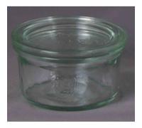 12x Sturz-Glas " Cucinare " Rundrand 165 ML Vasetto, Rundrand-Deckel Conservare