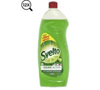 12x Svelto Piatti Diluito al Limone Detersivi e Pulizia della Casa 900+130ml