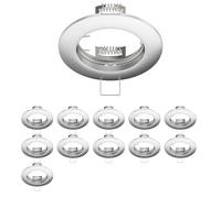 12x telaio di montaggio a soffitto CIRC rotondo in alluminio opaco