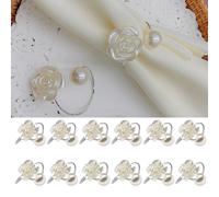 12X Tovaglioli Fiore Anello Tovaglioli-Porta tovaglioli decorazione tavola per f