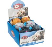 12x Trixie Giocattolo Zappalo, Peluche 8 cm