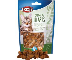 12x Trixie PREMIO Cuori Barbecue con Petto di Pollo 12x 50 g