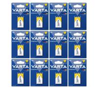 12x VARTA Batterie Alcaline 9V E-Block 6LR61 MN1604 6LP3146