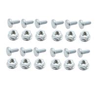 12x Vite + 12x Dado M8 Compatibile Con Stiga TORNADO 398 2T0610481/ST1 (2025)