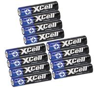 12X XTREME Batteria Litio AAA Micro FR03 L92 XCell 3X 4 Pezzi Blister