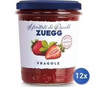 12x Zuegg Confettura Gr 320 Fragola
