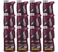 12X1 Litri Originale MANNOL Olio Del Cambio Automatico ATF AG60