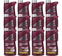 12X1 Litri Originale MANNOL Olio Del Cambio Maxpower 4X4 75W-140 API GL 5 LS