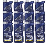 12X1 Litri Originali MANNOL Olio Del Cambio FWD Olio Del Cambio 75W-85 API GL 4