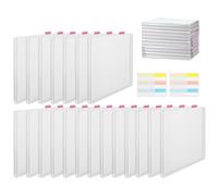 12x12 Organizzatore di Carta Album - Porta di Archiviazione in Carta Trasparente con Schede Indicizzate Appiccicose, Rack di Carta Album | Cestino per L'archiviazione di Carta Artigianale per Arti
