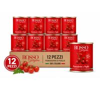 12x400g | Pomodorini di Puglia 100% Italiani (Puglia) "Rosso Gargano" PREMIUM