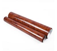 12X48 Lucido Venatura Del Legno Interni Auto Adesivo In Vinile DIY Pellicola