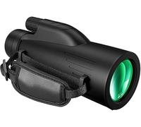 12x50 Zoom Portatile HD 5000M Telescopio Pieghevole Lunga Distanza Mini Potente Telescopio per Caccia Sport Campeggio All'aperto Viaggi (a)