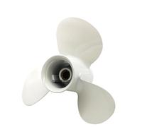 12x9 7/8 Elice in alluminio Compatibile con 664-45954-00-EL Parte di sostituzione del motore fuoribordo(White)