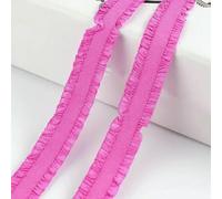 13,0 mm 10/20 iarde Elastici colorati Nastro doppio in gomma per vestiti Reggiseno Biancheria intima Fettuccia Fai da te Accessori per cucire indumenti - Rosso violaceo - 13,0 mm - 10 iarde