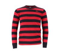 13 1/2 Behind Bars manica lunga rosso/nero taglia S