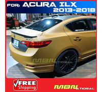 13-18 Per Acura Ilx Posteriore Tronco Labbro ABS Aletta Dipinta NH731P Cristallo