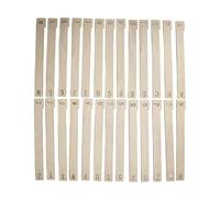 13/26 pezzi divisori per lettere in legno per librerie per organizzare registrazioni e file dal primo all'ultimo segno in legno