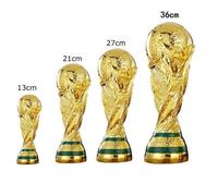 13-36cm WM Pallone da Calcio Coppa d'Oro Qatar 2022 Memorabilia Sportiva Replica