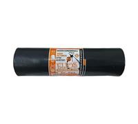 13/39 Sacchi spazzatura colore NERO, misura 75X110cm, Capacità 115 Litri, Sacchetti per Raccolta differenziata sacchetti immondizia MASSIMA RESISTENZA 13 sacchi 1kg 39 sacchi 3kg (13 Sacchi)