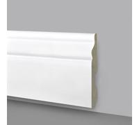 13,50mt di Battiscopa MDF Idrofugo Ducale Barocco 110x14mm Bianco HIDRO110
