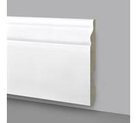13,50mt di Battiscopa MDF Idrofugo Ducale Barocco 133x14mm Bianco HIDRO133