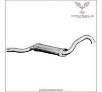 13.51.06 Silenziatore centrale Imasaf per AUDI COUPE 90 80