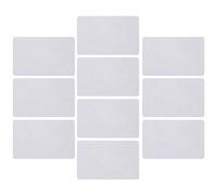 13.56MHz UID Cards RFID IC RFID 10pcs Set Writeble Block0 Smart Access Entry per sistemi di sicurezza White PVC 85.5x54mm