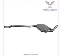 13.57.06 Silenziatore centrale Imasaf per AUDI CABRIOLET COUPE 90