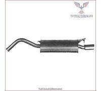 13.71.07 Silenziatore posteriore Imasaf per AUDI 100 A6