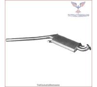 13.72.46 Silenziatore centrale Imasaf per AUDI 100 A6