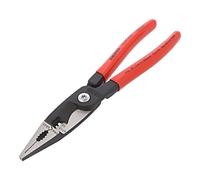 13 81 200 pinze per afferrare e tagliare, universali, crimpare 200 mm KNIPEX