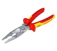 KNIPEX - Pinza per installazioni con molla di apertura isolamento a norme VDE, Lunghezza complessiva: 200 mm 200
