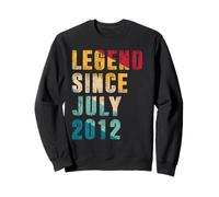 13 anni leggenda da luglio 2012 Vintage 13 ° compleanno Felpa
