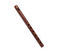 13 "Carved indiano Strumenti Musicali a mano flauto in legno con finitura Rustico