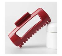 13 cm Large Soft Silicone Hair Claw Clip for Women, Cross Safe Shark Grip Clip, High Elastic Deformable Anti-Collision Hair Accessories for Thick Hair(Style7)