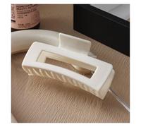 13 cm Large Soft Silicone Hair Claw Clip for Women, Cross Safe Shark Grip Clip, High Elastic Deformable Anti-Collision Hair Accessories for Thick Hair(Style15)