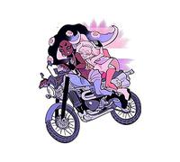 13 cm x 10,2 cm per Splatoon divertenti adesivi per auto antigraffio impermeabile moto decalcomania personalità paraurti