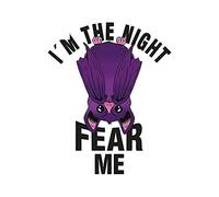 13 cm x 10,5 cm per Bat Im The Night Fear Me Adesivi per auto Decal parabrezza