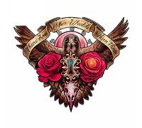 13 cm x 10,9 cm per ci sono altri mondi oltre a questi adesivi per auto in vinile